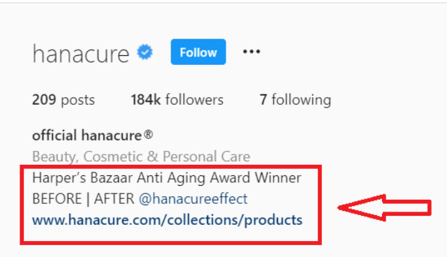 Hanacure Effect On Instagram