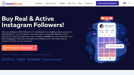 Instamama.net Offers Instagram Followers